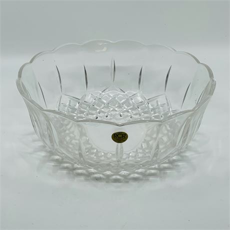 Great Finds Online Auctions - Royal Crystal Rock RCR Crystal Scalloped ...