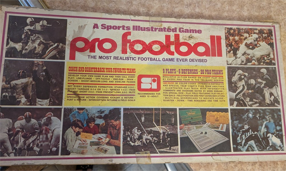 Si Pro Great Finds Online Auctions - VINTAGE 1972 Sports Illustrated Pro ...