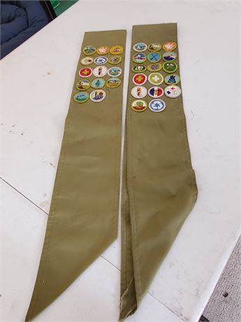 Great Finds Online Auctions - Vintage Boy Scout Sashes