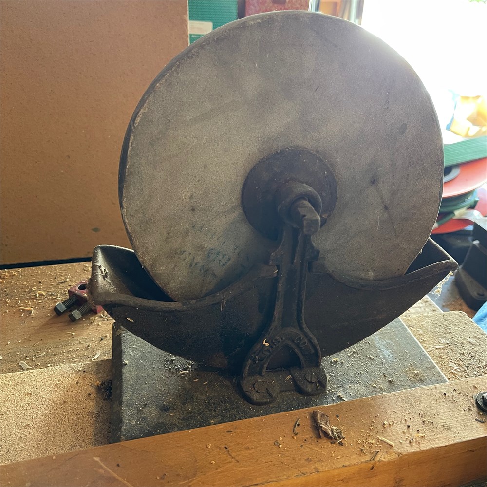 Window Grindstone Great Finds Online Auctions - Primitive Antique Grindstone Whetstone ...
