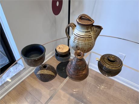 Collection of Various Studio Pottery Pieces