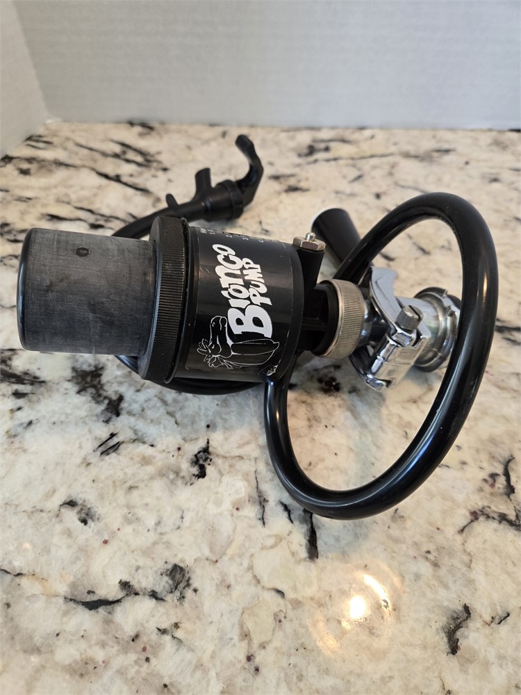 Great Finds Online Auctions - Bronco Pump Beer Tap