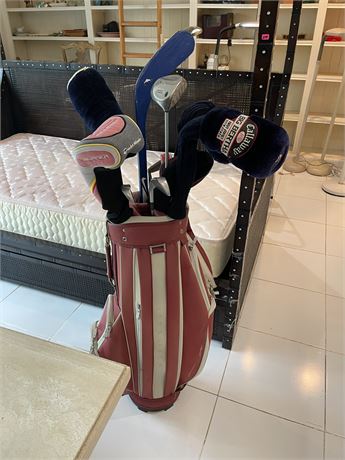 Callaway and Other Misc Golf Clubs in Bag