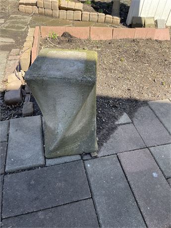Cement Pedestal