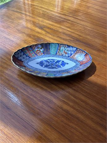 VIntage Japanese Imari Oval Dish