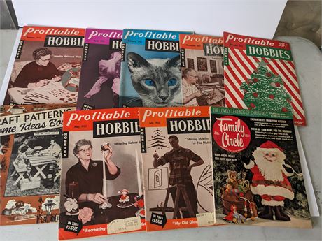 Vintage Hobby/ Craft Magazines