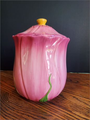 Fransiscan Desert Rose Cookie Jar