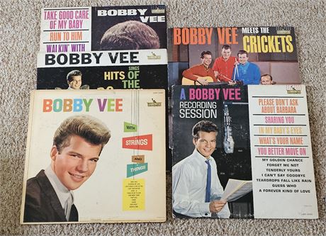 Bobby Vee Album Lot