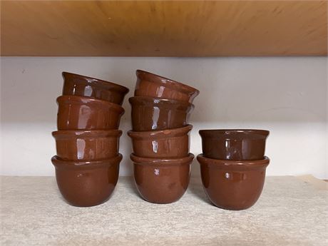 Set of Pottery Ramekins