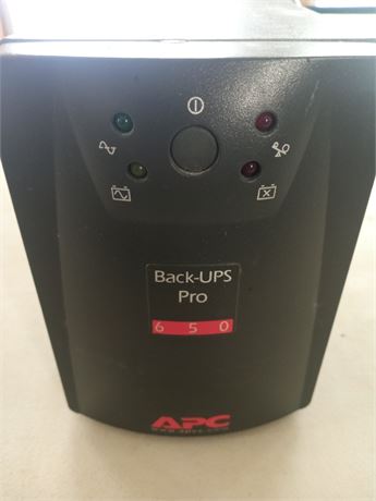 Back - UPS Pro 650 Power Pack