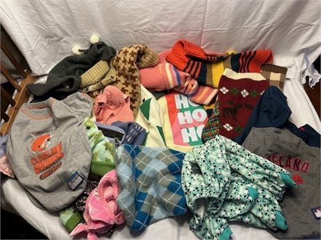 Assorted Size Doggie Sweater Lot