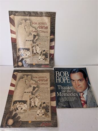 Bob Hope Thanks for the Memories & Indians Poster