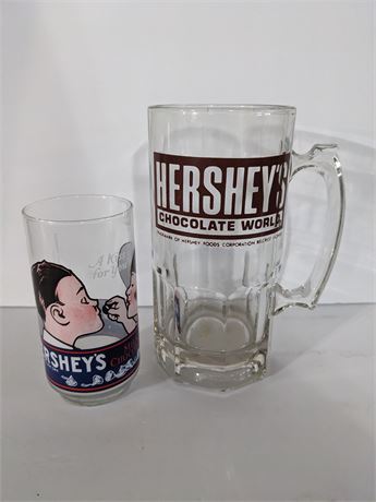 Hershey's Kiss Large Mug & Glass