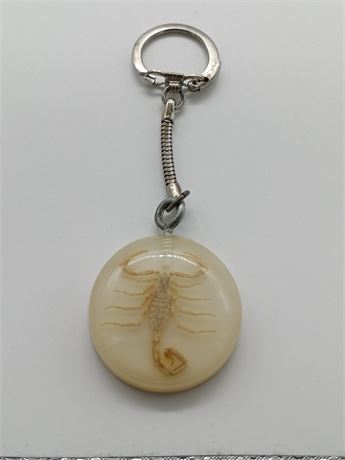 Vintage Scorpion Key Chain