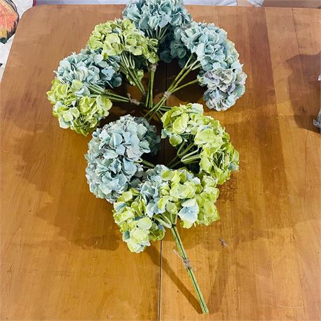 Decorative Hydrangea Stems Faux Floral