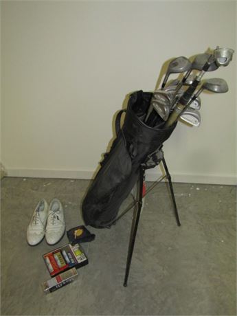Pal Joey Golf Clubs, Golf Bag,  FootJoy Golf Shoes, and More