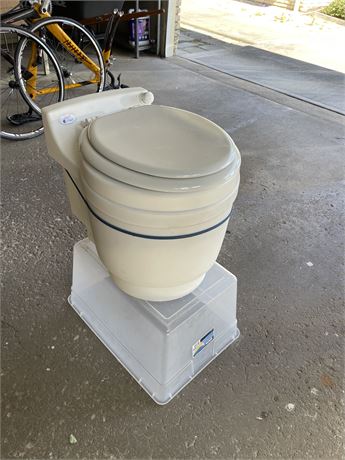 Lavco Dry Flush Portable Toilet for RV's