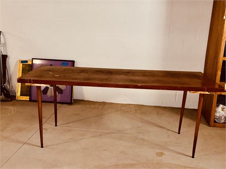 MCM Long Wood Table