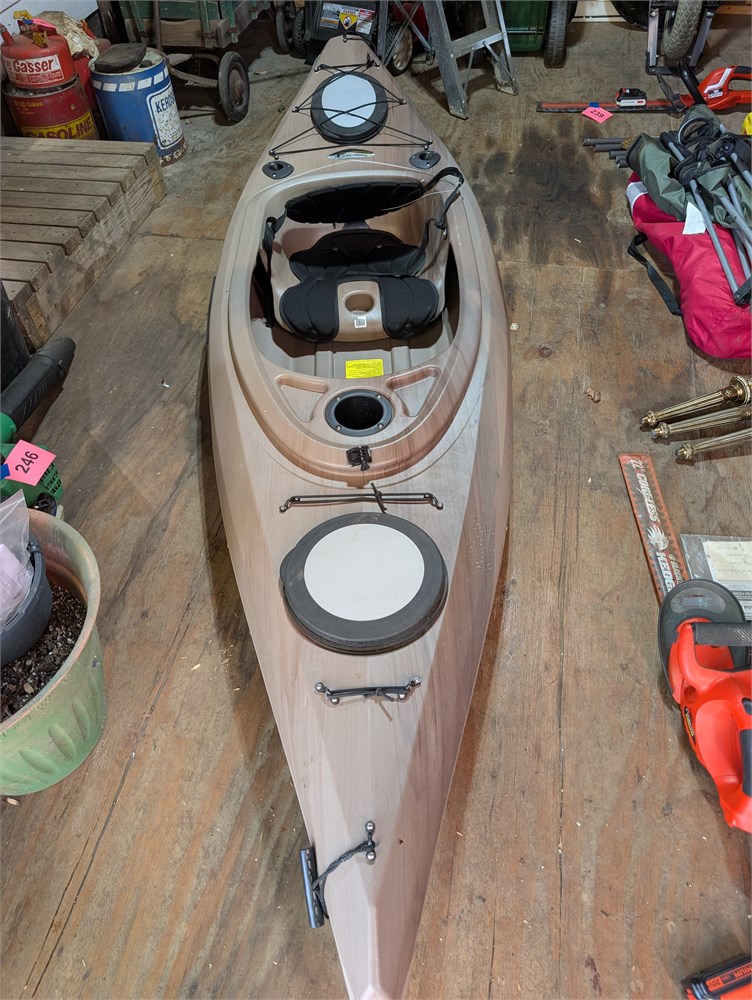 Great Finds Online Auctions - Solo Fishing Kayak with Adjustable Seat ...