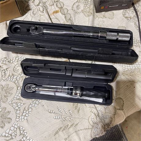 Great Finds Online Auctions - Craftsman Torque Wrench Pair