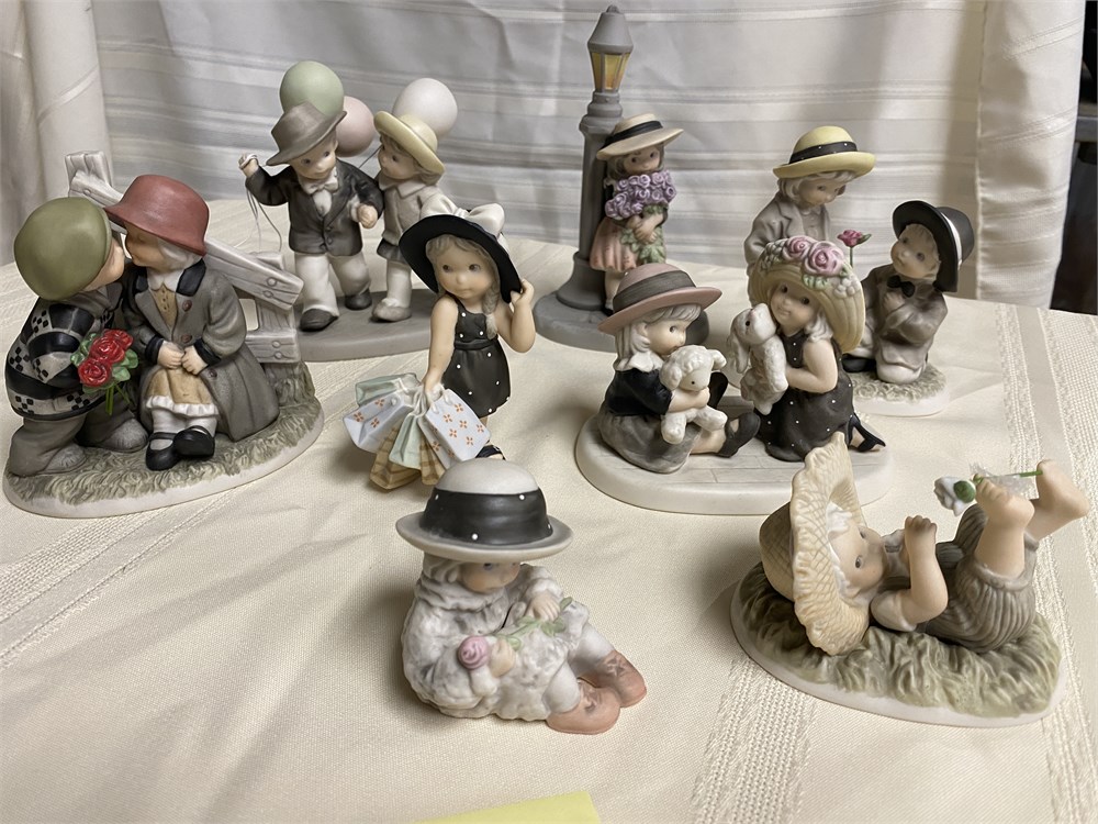 Great Finds Online Auctions - MBM Bahner Studios Enesco Porcelain Figurines