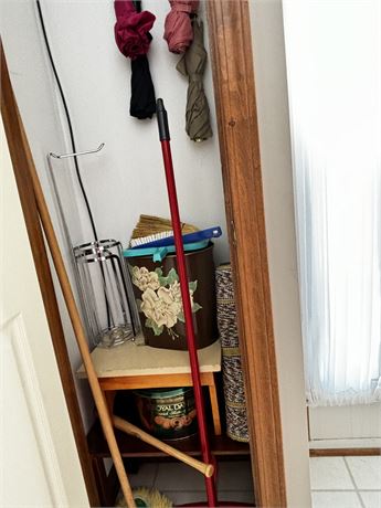 Hall Broom Closet Cleanout