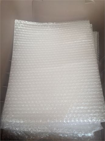 New 50ct Uline Bubble Wrap Bags 12" x 15"