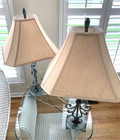 Matching Pair of Table Lamps
