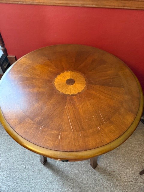 Great Finds Online Auctions - Butler Specialty Co Archer Round Burl ...