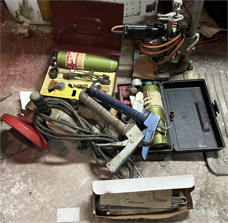 Tool Lot with Torches and More