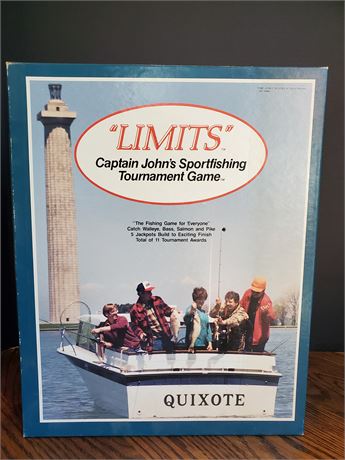 Vintage "Limits" Captain John's Sportfishing Tournament Game