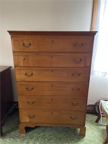 American Federal Period Tall Chest of Drawers