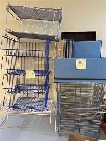 Household Storage Bins, Shelf Risers, Wire Baskets and More