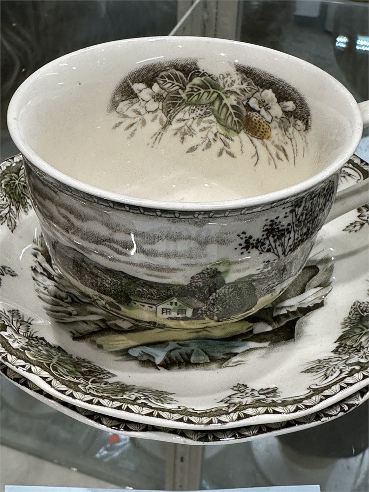 Great Finds Online Auctions - Johnson Brothers Friendly Village Tea Cup ...