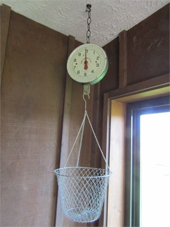 Vintage Penn Scale Mfg. Co. Inc Hanging Scale