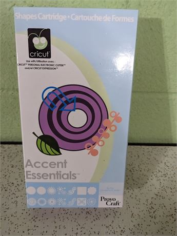 Cricut "Accent Essentials"  Cartridge