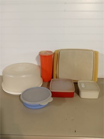 Mix Lot Tupperware Some Vintage