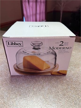 Libbey Moderno 2 Piece Cheese Dome