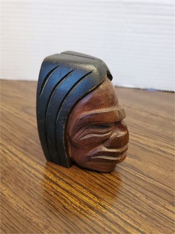 Great Finds Online Auctions - Vintage Carved Squamish Indian - Harold ...