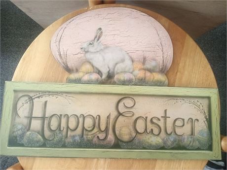 New Easter Wood Hanging Wall decor