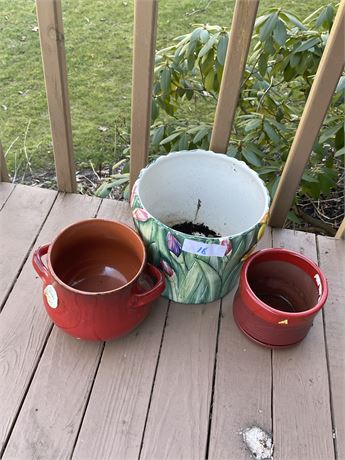 Grouping of Planter Pots