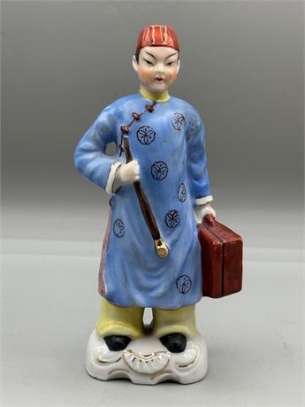 Vintage Hand Painted Japanese Shibata Porcelain Figurine
