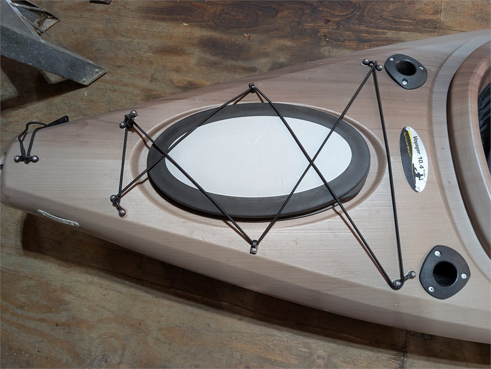 Great Finds Online Auctions - Solo Fishing Kayak with Adjustable Seat ...