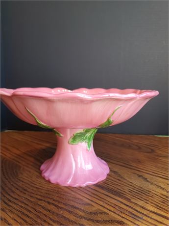 Desert Rose 10" Footed Compote