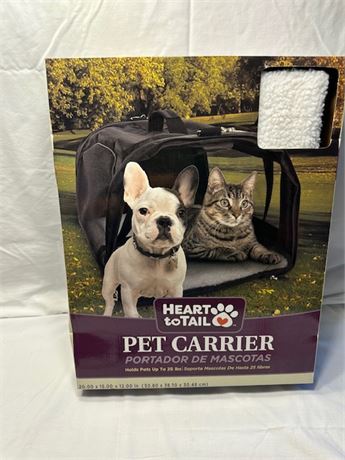 Heart-to-Tail Pet Carrier