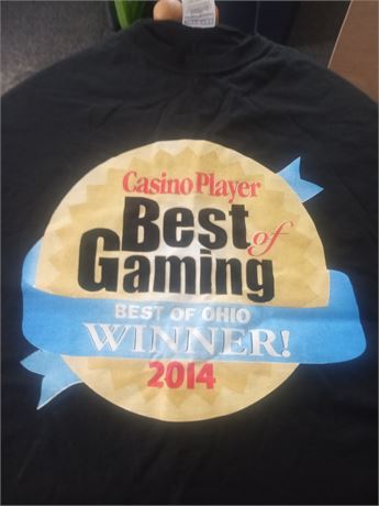 Men's Casino Players T-shirt 2014- 2XL