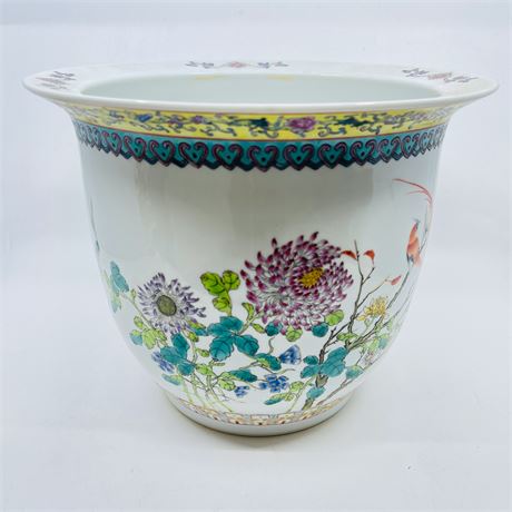 Vintage Decorative Chinese Ceramic Planter