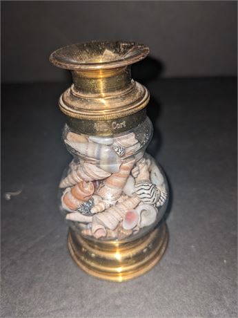 Van Cort Brass Reproduction Victorian Viewing Jar