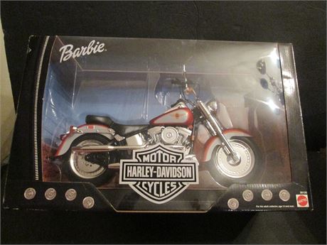 1999 NIB Barbie Mattel Harley Davidson 26132 Motorcycle Rare Collectible