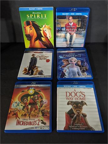 Blu-Ray & DVD Movies- Like New